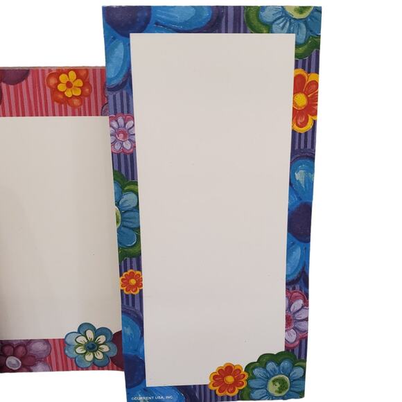 Grocery List Floral Magnetic Notepads Fridge Notepads Decorative Floral Paper - Picture 2 of 9